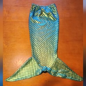 Green Shiny Mermaid Tail